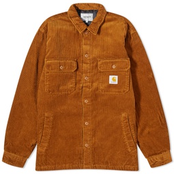 Carhartt WIP Whitsome Corduroy Shirt Jacket Deep Hamilton Brown