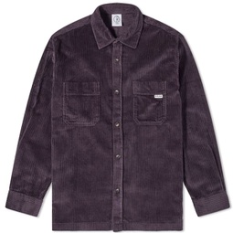 Polar Skate Co. Cord Shirt Dark Violet