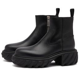 Off-White Exploration Ankle Boot Black