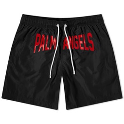 Palm Angels PA City Swim Shorts Black