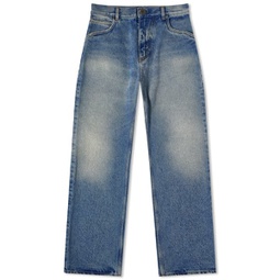 Balmain Regular Denim Jeans Blue Wash