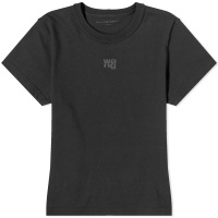 Alexander Wang Essential Shrunken T-Shirt Black