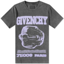 Givenchy Ring Graphic Logo T-Shirt Greyish Green