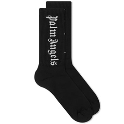 Palm Angels Classic Logo Socks Black