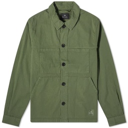 Paul Smith Cotton Overshirt Jacket Green