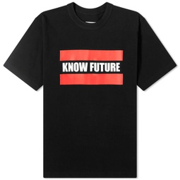 Sacai Know Future T-Shirt Black
