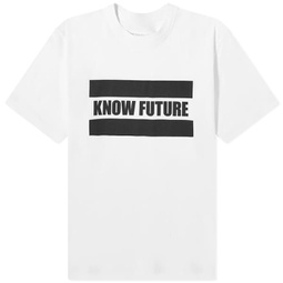 Sacai Know Future T-Shirt White