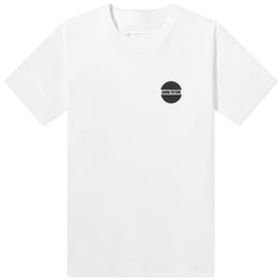 Sacai Know Future Small Logo T-Shirt White