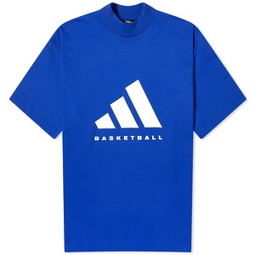Adidas Basketball T-Shirt Lucid Blue