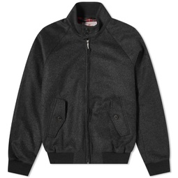Baracuta G9 Melton Wool Harrington Jacket Charcoal