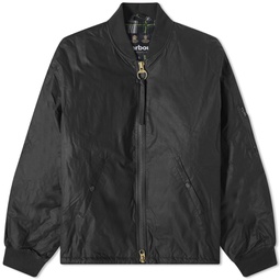 Barbour Heritage+ Flyer Wax Field Jacket Black