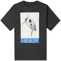 Heron Preston Heron Bird Painted T-Shirt Black