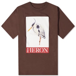 Heron Preston Heron Bird Painted T-Shirt Brown
