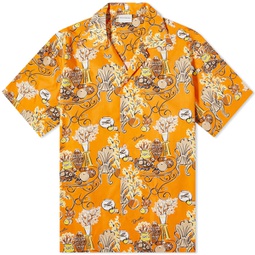 Droele de Monsieur Tr]errace Vacation Shirt Orange