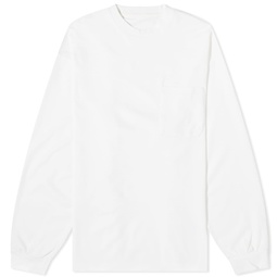 GOOPiMADE Long Sleeve G_model-01 3D Pocket T-Shirt White
