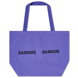 Samsoee Samsoee Frinka Logo Shopper Bag Simply Purple