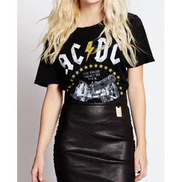 ac/dc rock cannon top in black