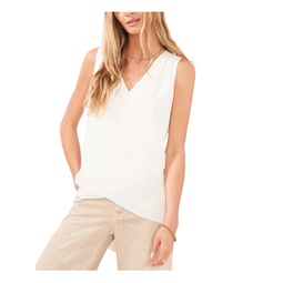 womens tiered v-neck blouse