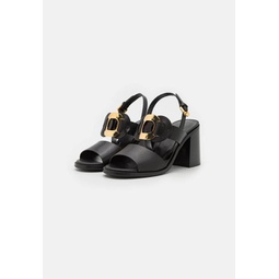 chany heeled sandals in black