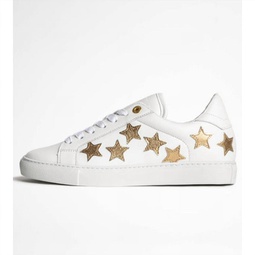 smooth star sneaker in white