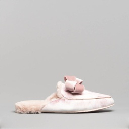 womens bhaybe satin moccasin slippers in pink