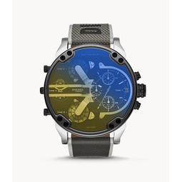 mr. daddy 2.0 chronograph black nylon watch