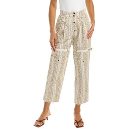 relaxed pleated trouser