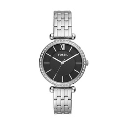 womens tillie three-hand, stainless steel watch