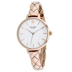 Kate Spade Womens White Mother of Pearl dial Watch