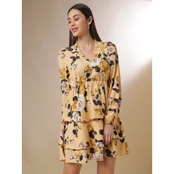 women floral stylish casual dresses