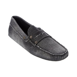 tods gommini canvas loafer