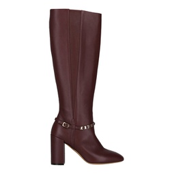 triba leather knee-high boots