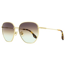 womens tea cup sunglasses vb219s 730 gold/tortoise 60mm