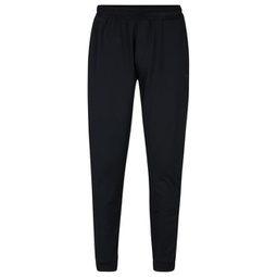 cuffed tracksuit bottoms in active-stretch fabric