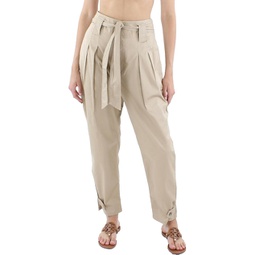womens pleated wear to work ankle pants