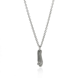charms sterling silver pendant necklace 704207