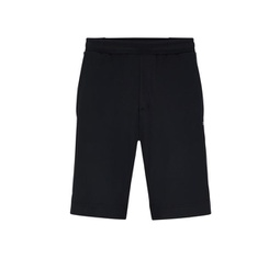 regular-fit shorts with rear zip pocket