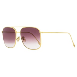 womens square sunglasses vb202s 712 gold 59mm