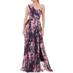 layla womens formal floral print jumpsuit