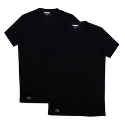mens logo undershirt t-shirt 2 pack in black