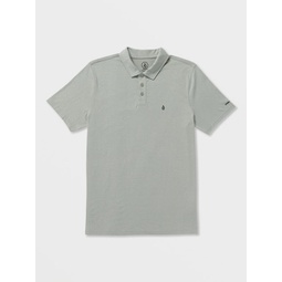 nova tech polo short sleeve shirt - grey