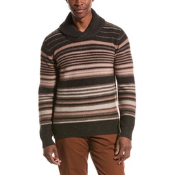 eastwood yak & wool-blend shawl collar sweater