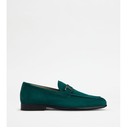 t timeless loafers in suede