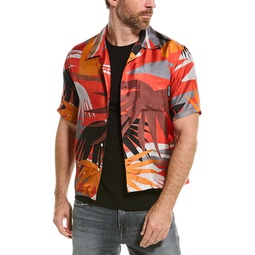 hawaii bowling silk shirt