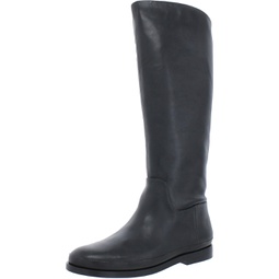carleigh womens solid pull on knee-high boots