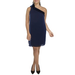 womens one shoulder mini cocktail and party dress
