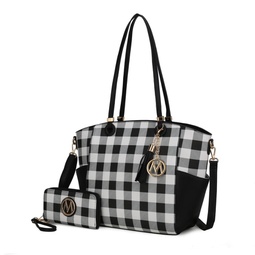 karlie tote bag with wallet - 2 pieces