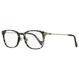 mens rectangular eyeglasses ml5078d 056 gray havana 53mm