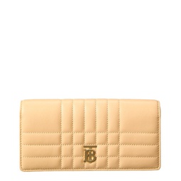 lola quilted leather continental wallet