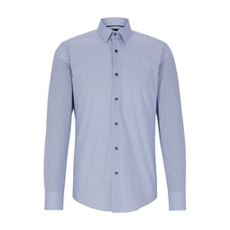 slim-fit shirt with stretch